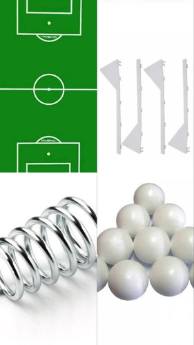 Kit calciobalilla cartoncino - calciobalilla,