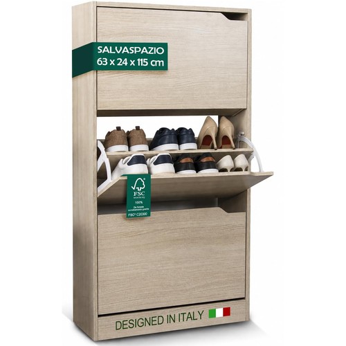 Scarpiera ante ripiani - ante,