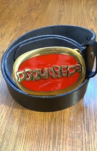 Dsquared2 rosso cintura uomo - dsquared2,