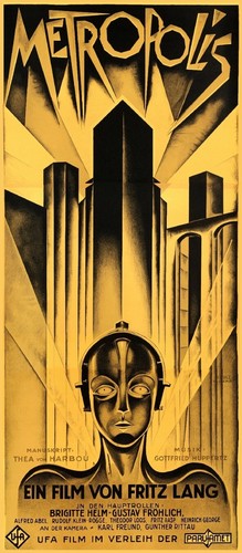 Film metropolis rtkr poster - film,