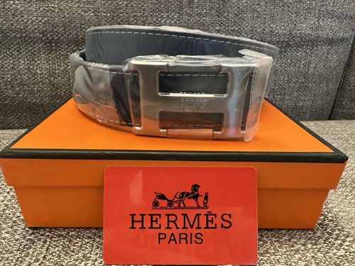 Hermes belt reversible blu - belt,